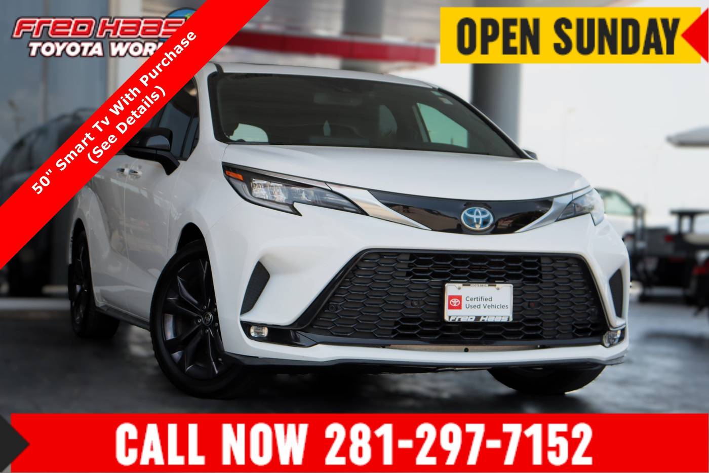 2022 Toyota Sienna XSE — Minivan — 60,135 mi — Spring, TX