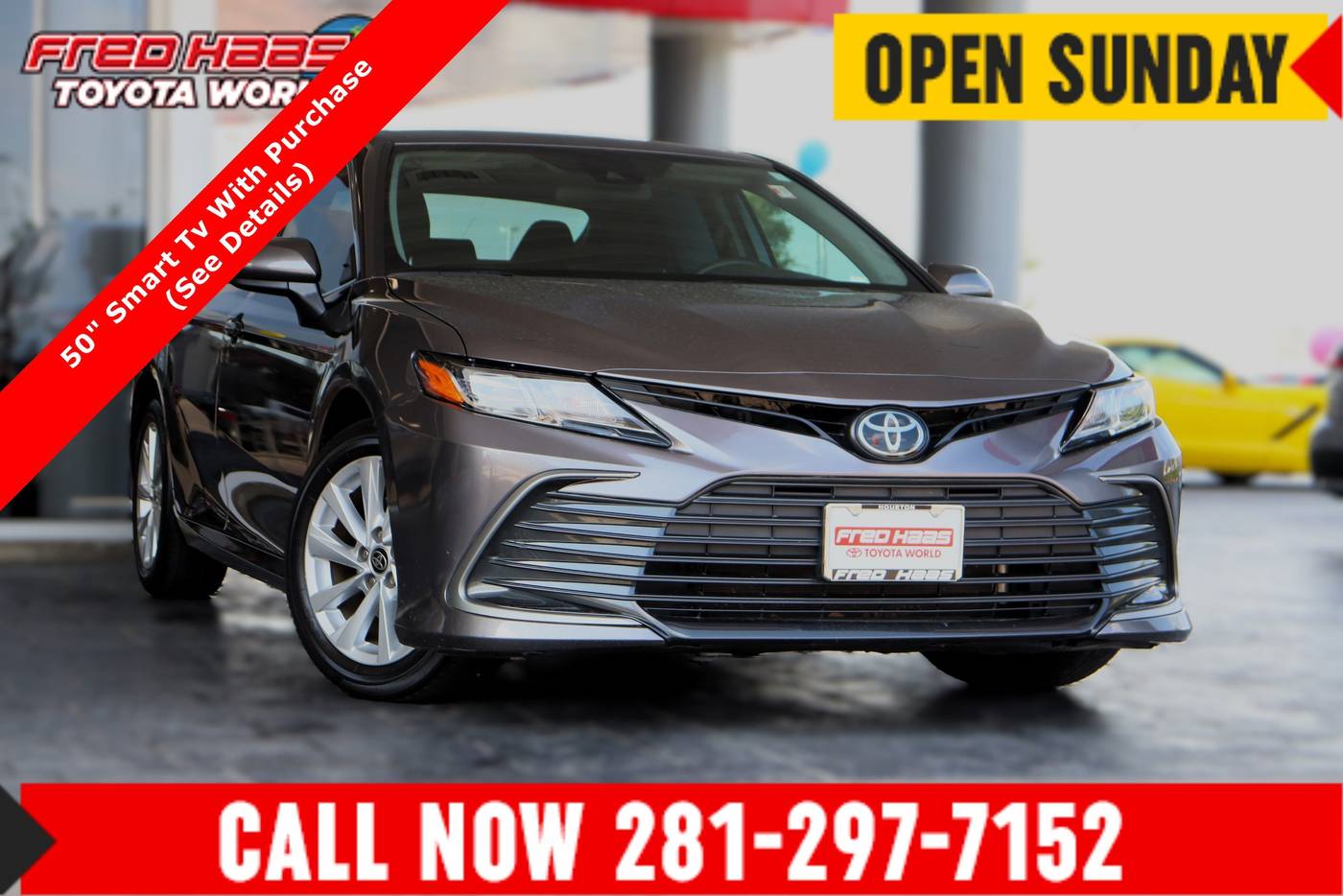 2023 Toyota Camry LE — Sedan — 24,423 mi — Spring, TX