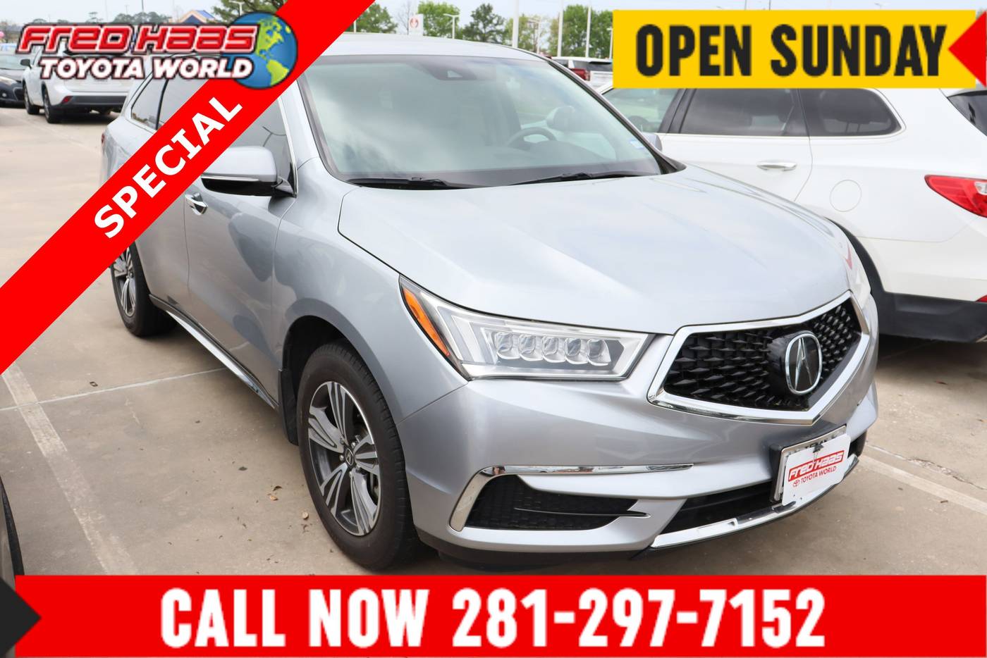 2018 Acura MDX Standard — SUV — 39,371 mi — Spring, TX