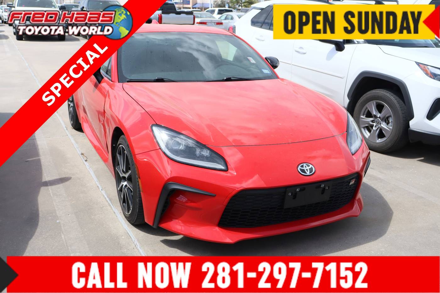 2023 Toyota GR86 Base — Coupe — 26,540 mi — Spring, TX