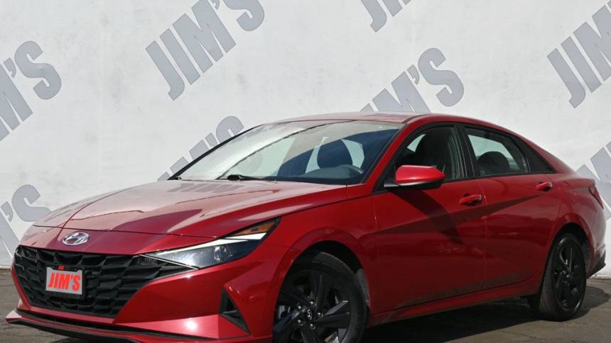 2023 Hyundai Elantra Hybrid Blue — Sedan — 53,841 mi — Harbor City, CA