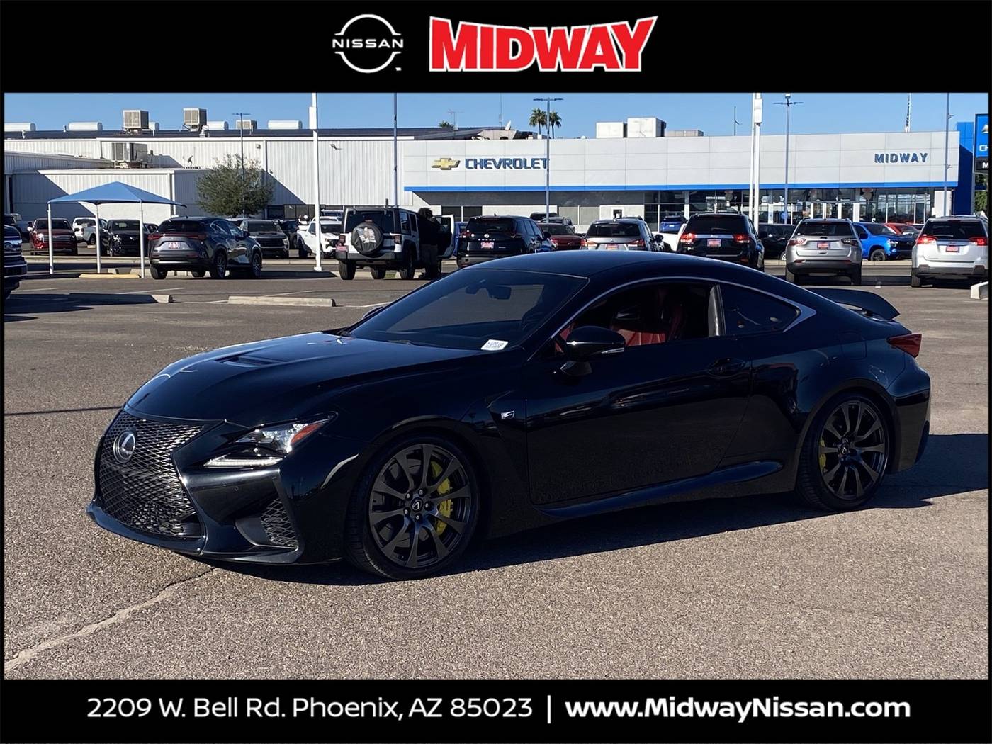 2015 Lexus RC RC F — Coupe — 87,967 mi — Phoenix, AZ