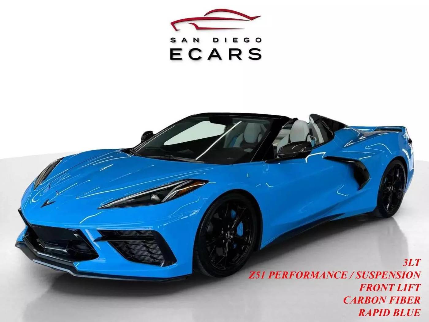 2021 Chevrolet Corvette 3LT — Convertible — 13,350 mi — San Diego, CA