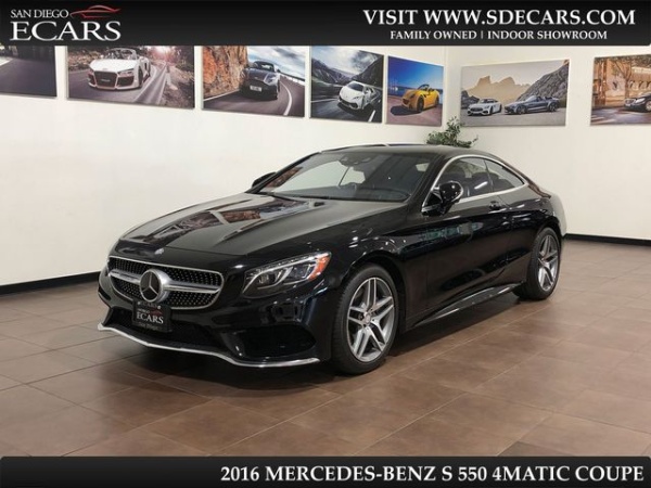 2016 Mercedes Benz S Class S 550 4matic Coupe For Sale In