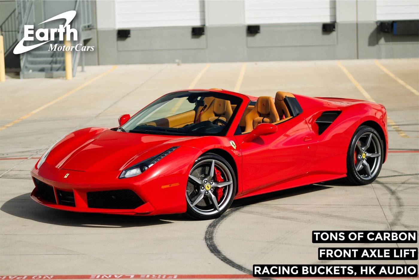 2019 Ferrari 488 Spider — Convertible — 4,580 mi — Carrollton, TX