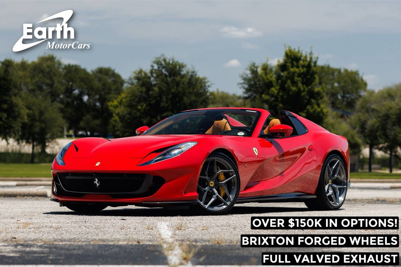 2022 Ferrari 812 GTS — Convertible — 3,150 mi — Carrollton, TX