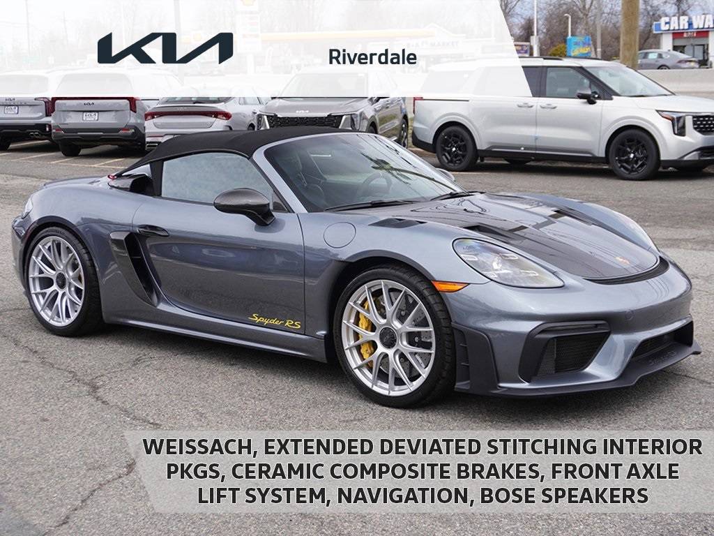 2024 Porsche 718 Boxster RS Spyder — Convertible — 487 mi — Riverdale, NJ