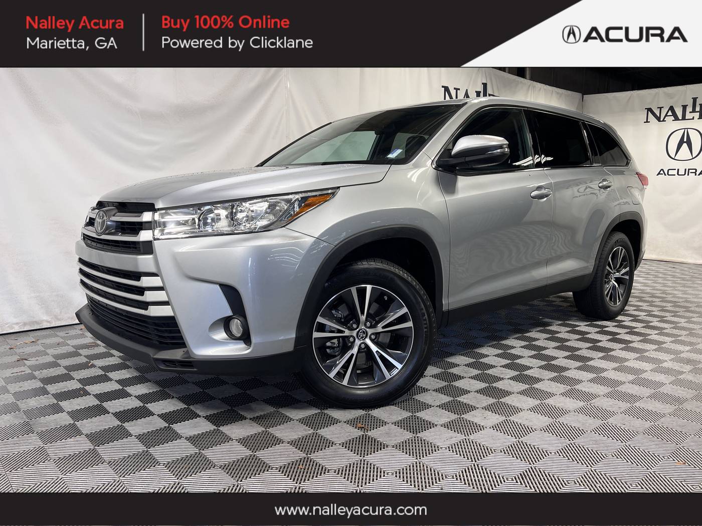 2019 Toyota Highlander LE Plus — SUV — 61,958 mi — Marietta, GA