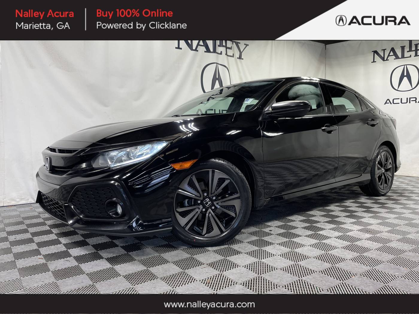 2018 Honda Civic EX — Hatchback — 67,996 mi — Marietta, GA
