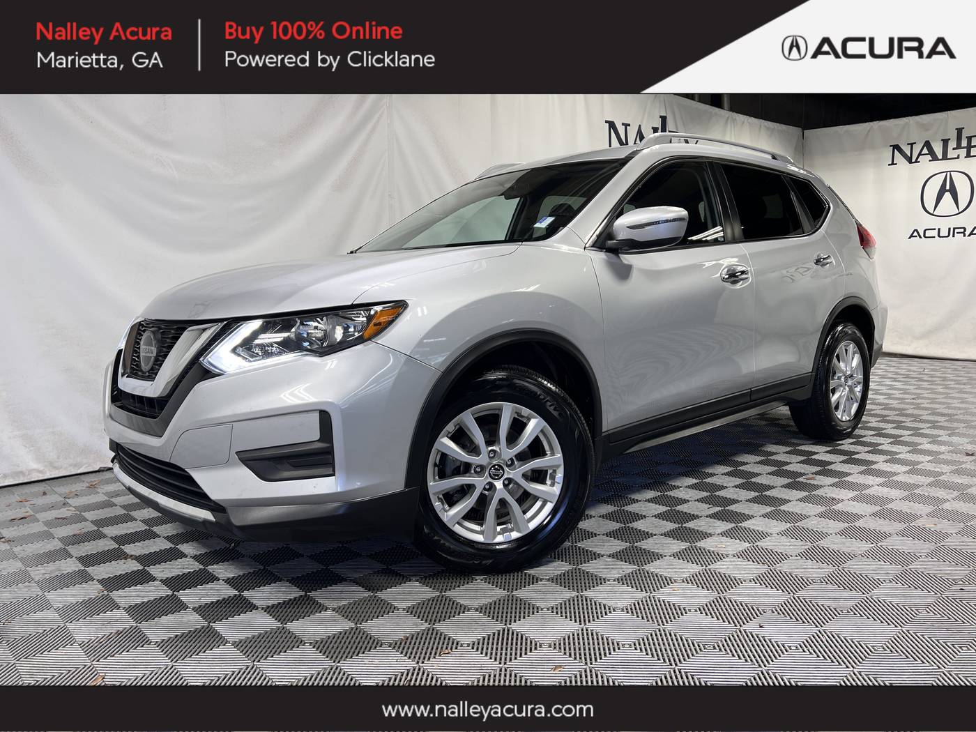 2018 Nissan Rogue SV — SUV — 72,238 mi — Marietta, GA