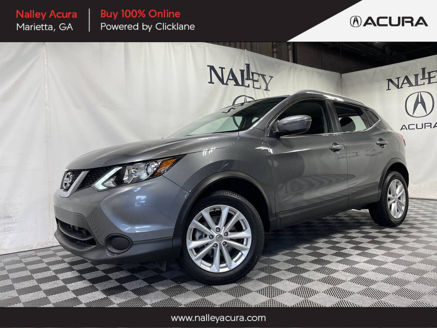 2017 Nissan Rogue Sport SV — SUV — 132,486 mi — Marietta, GA