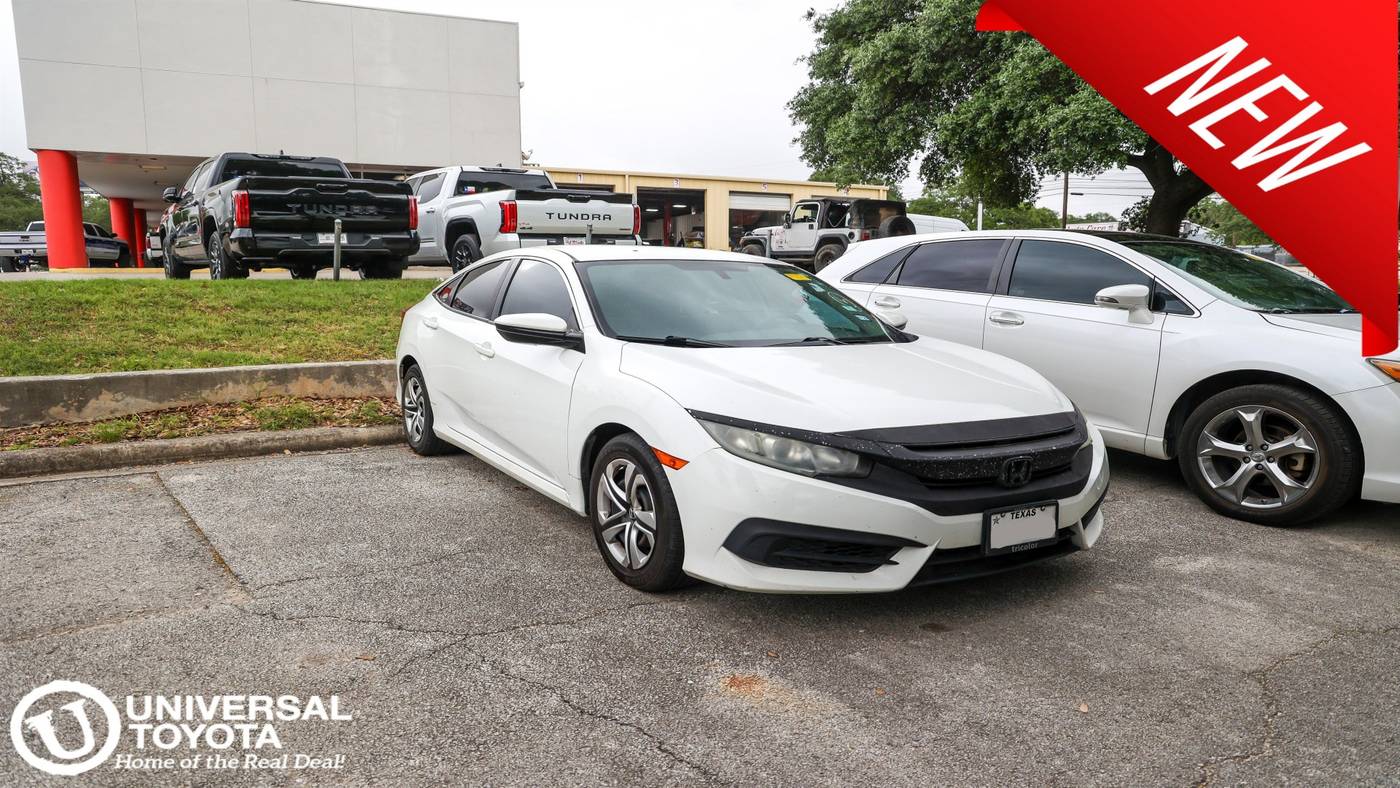 2016 Honda Civic LX — Sedan — 135,026 mi — San Antonio, TX
