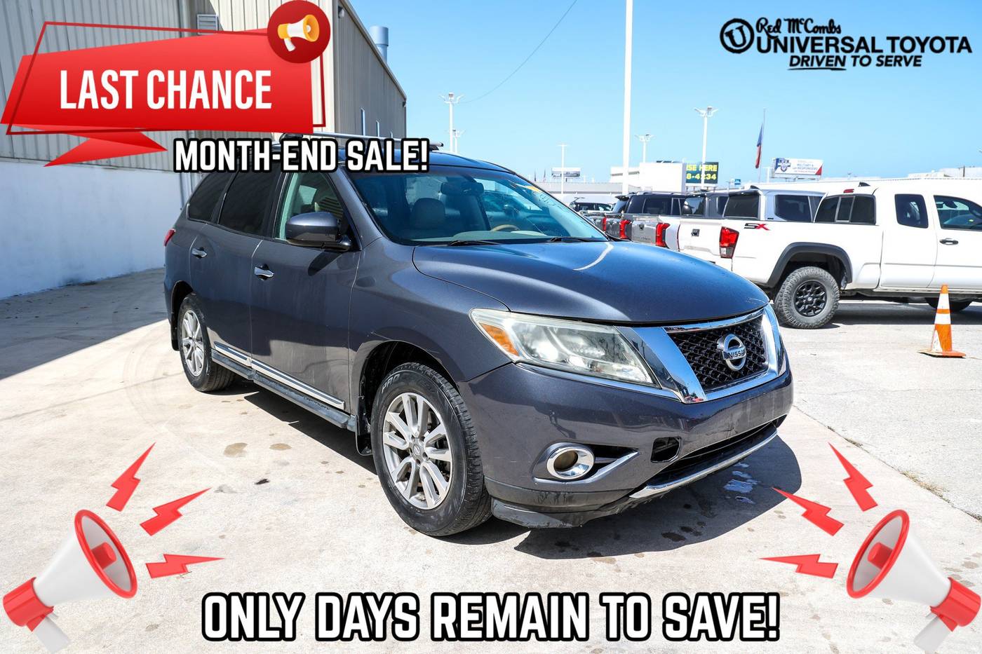 2013 Nissan Pathfinder SL — SUV — 161,993 mi — San Antonio, TX