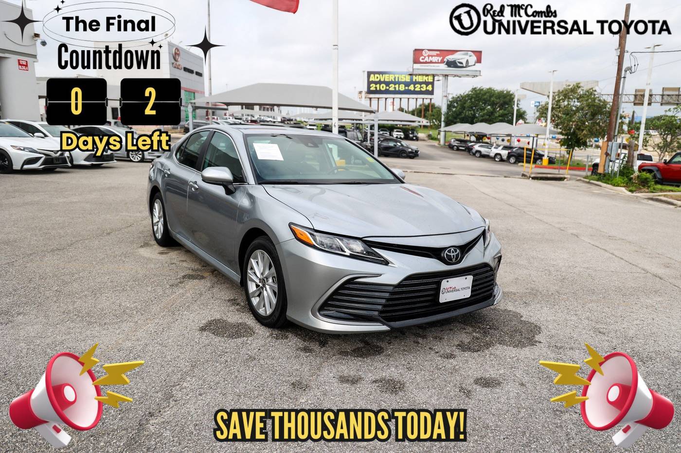 2024 Toyota Camry LE — Sedan — 34,262 mi — San Antonio, TX