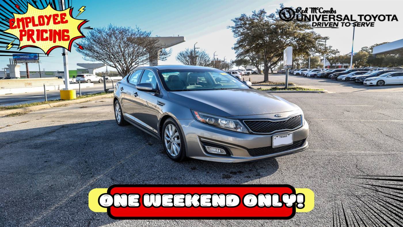 2015 Kia Optima EX — Sedan — 124,129 mi — San Antonio, TX
