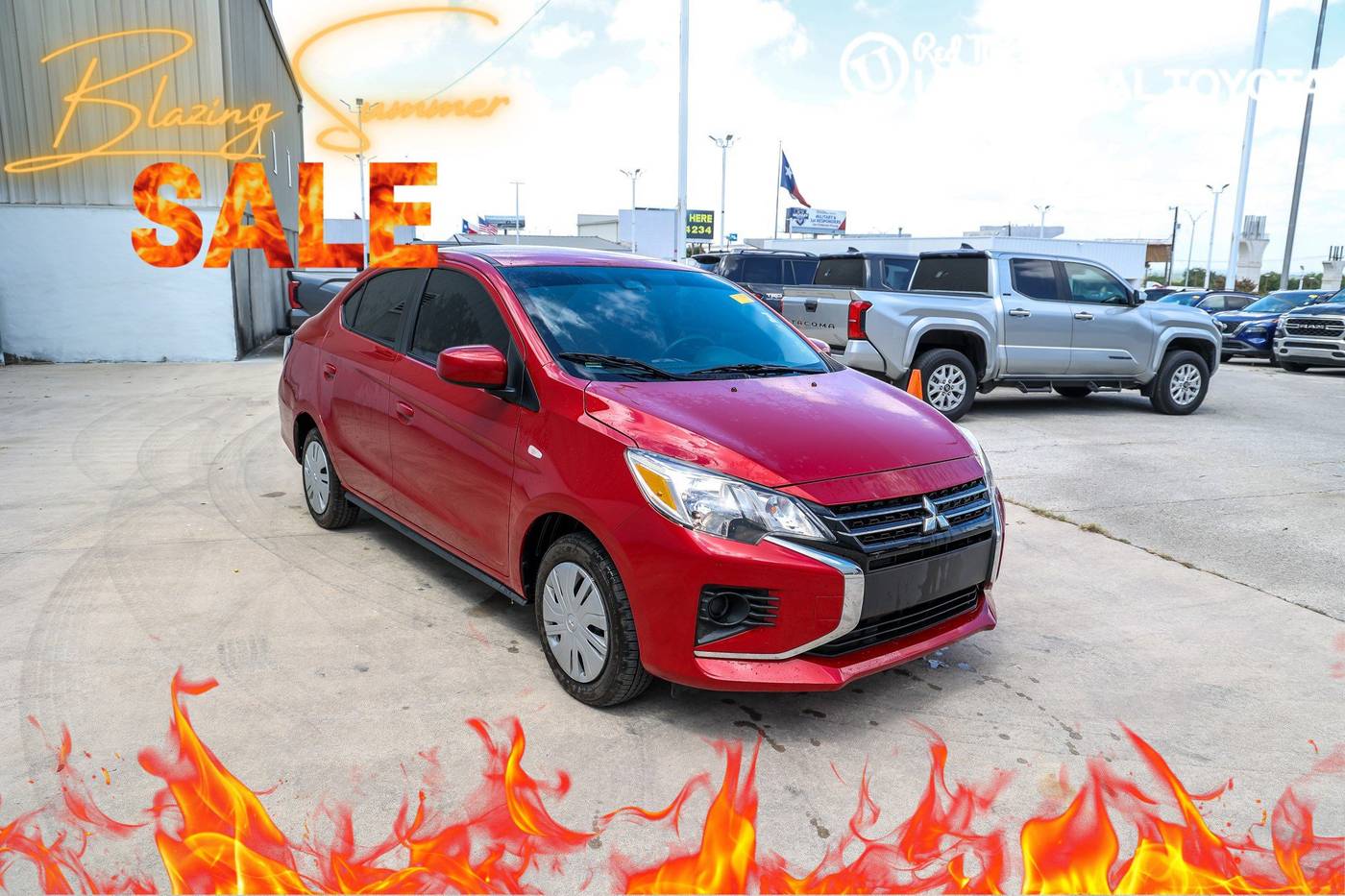 2024 Mitsubishi Mirage LE — Sedan — 2,372 mi — San Antonio, TX