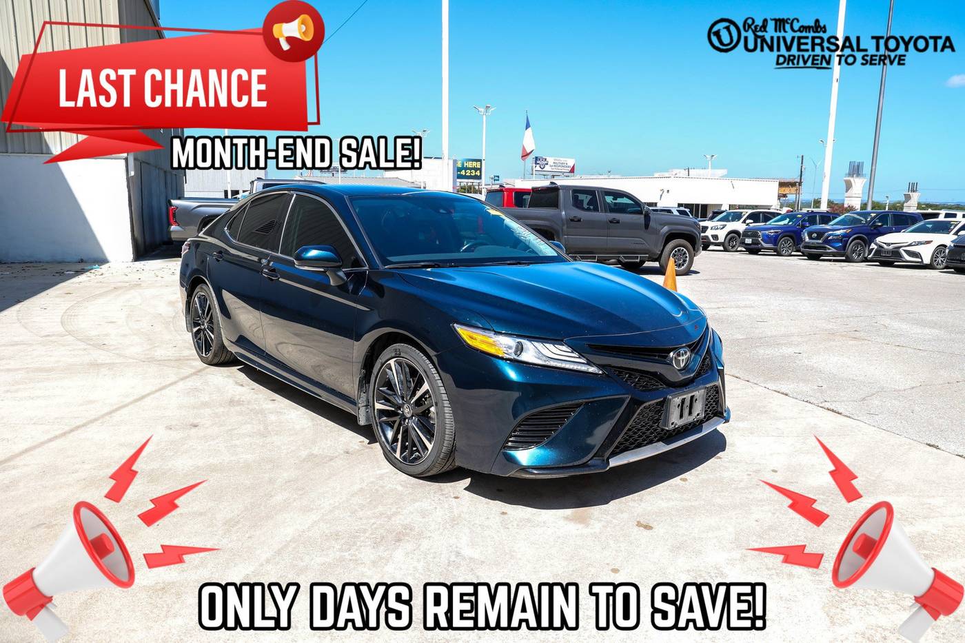 2020 Toyota Camry XSE — Sedan — 69,955 mi — San Antonio, TX