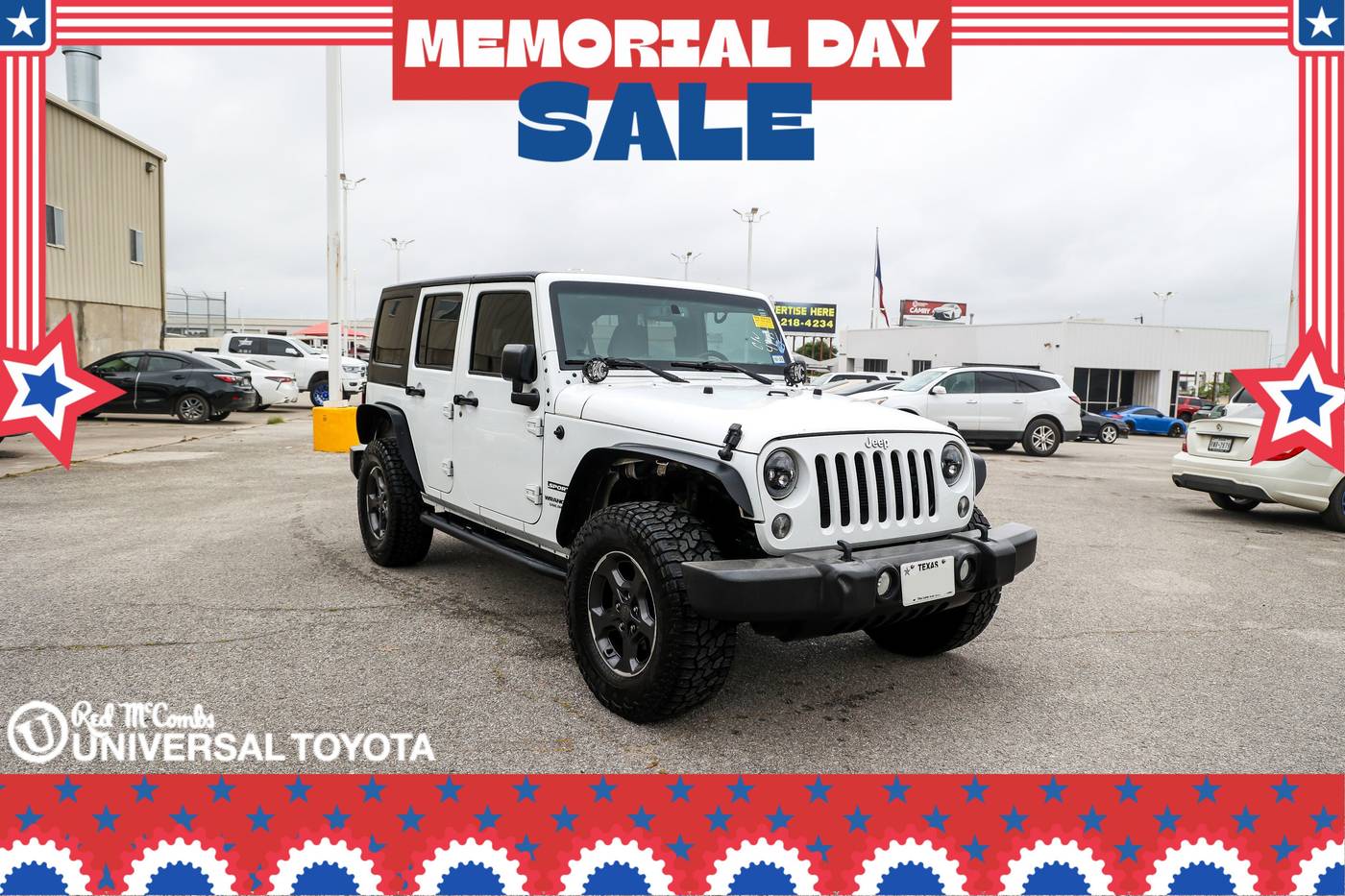 2016 Jeep Wrangler Sport — SUV — 126,042 mi — San Antonio, TX