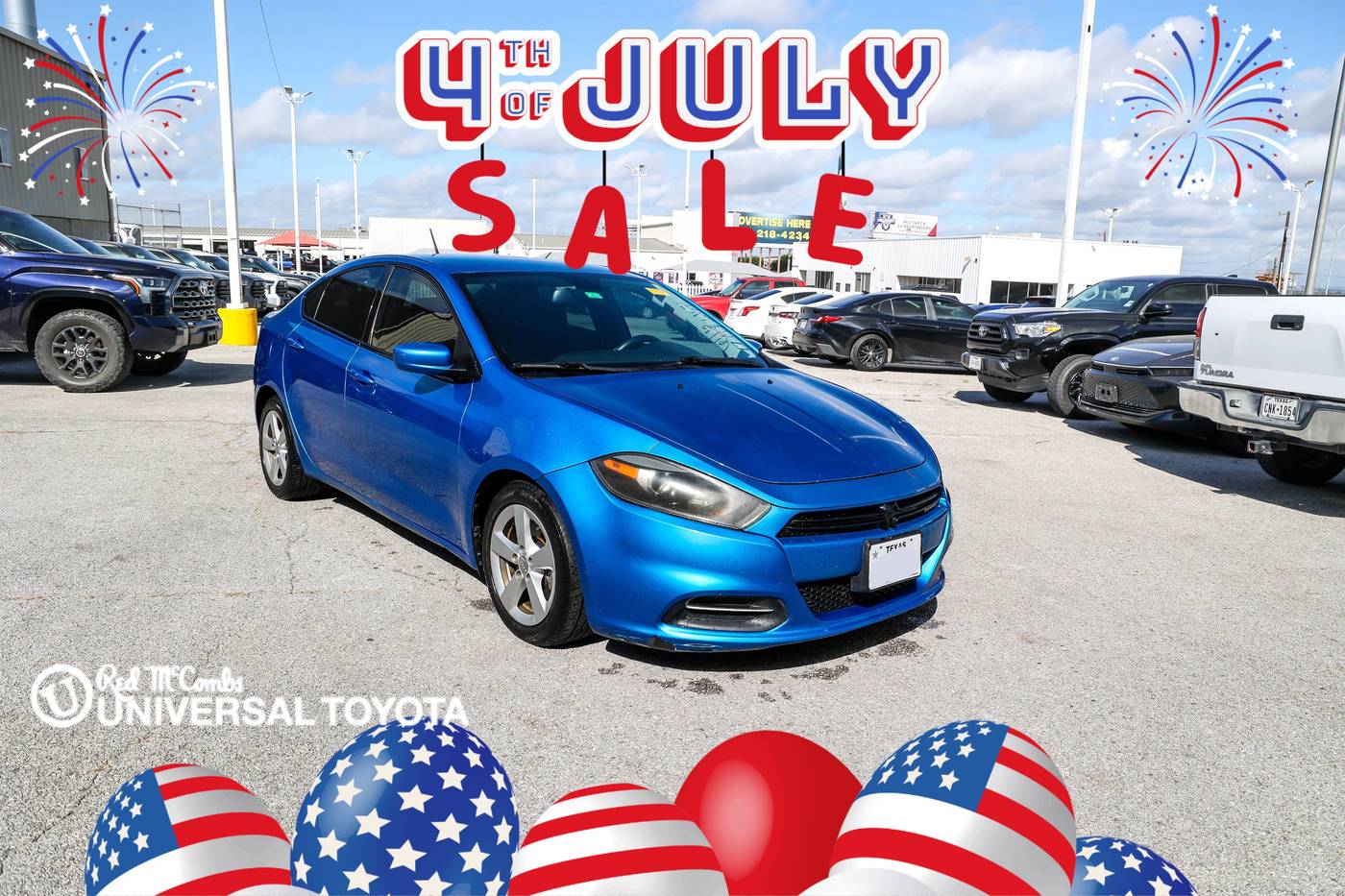 2015 Dodge Dart SXT — Sedan — 108,347 mi — San Antonio, TX