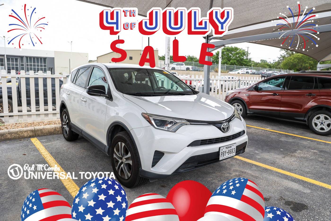 2018 Toyota RAV4 LE — SUV — 103,720 mi — San Antonio, TX