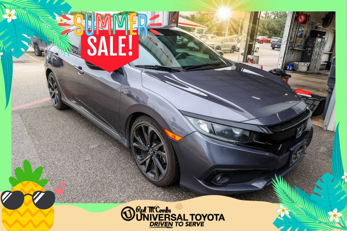 2019 Honda Civic Sport — Sedan — 90,736 mi — San Antonio, TX