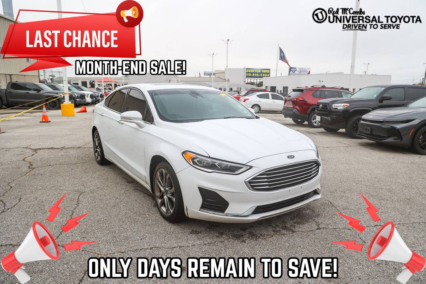 2020 Ford Fusion SEL — Sedan — 94,235 mi — San Antonio, TX