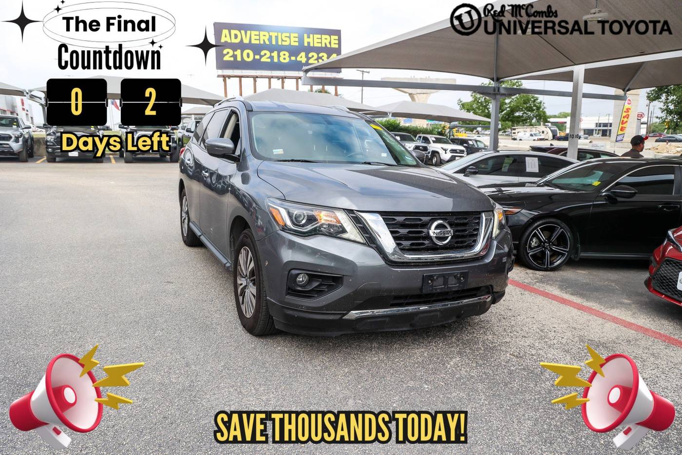 2019 Nissan Pathfinder SV — SUV — 112,960 mi — San Antonio, TX