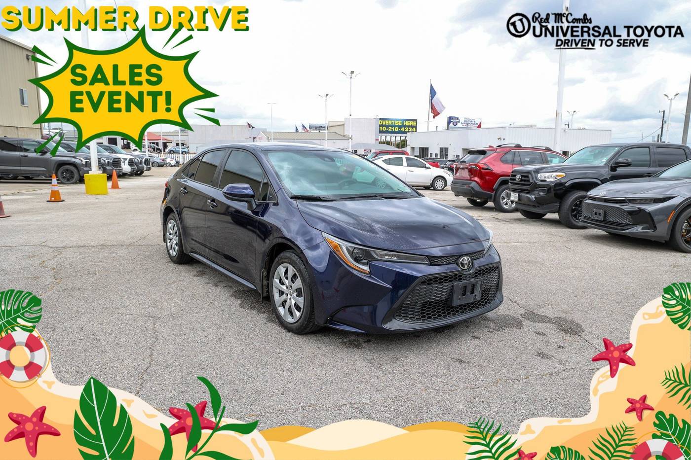2022 Toyota Corolla LE — Sedan — 48,996 mi — San Antonio, TX