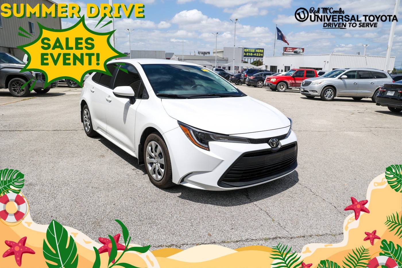 2025 Toyota Corolla LE — Sedan — 7,171 mi — San Antonio, TX