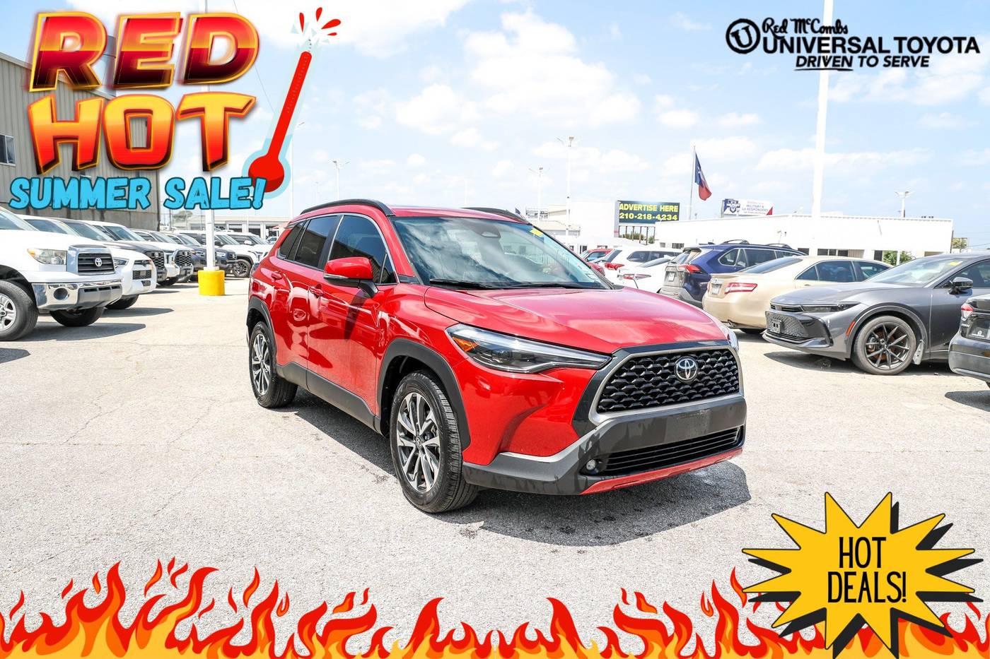 2023 Toyota Corolla Cross XLE — SUV — 23,715 mi — San Antonio, TX