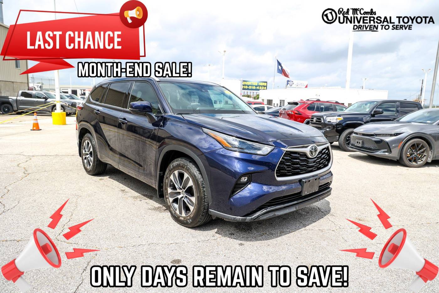 2022 Toyota Highlander XLE — SUV — 36,000 mi — San Antonio, TX