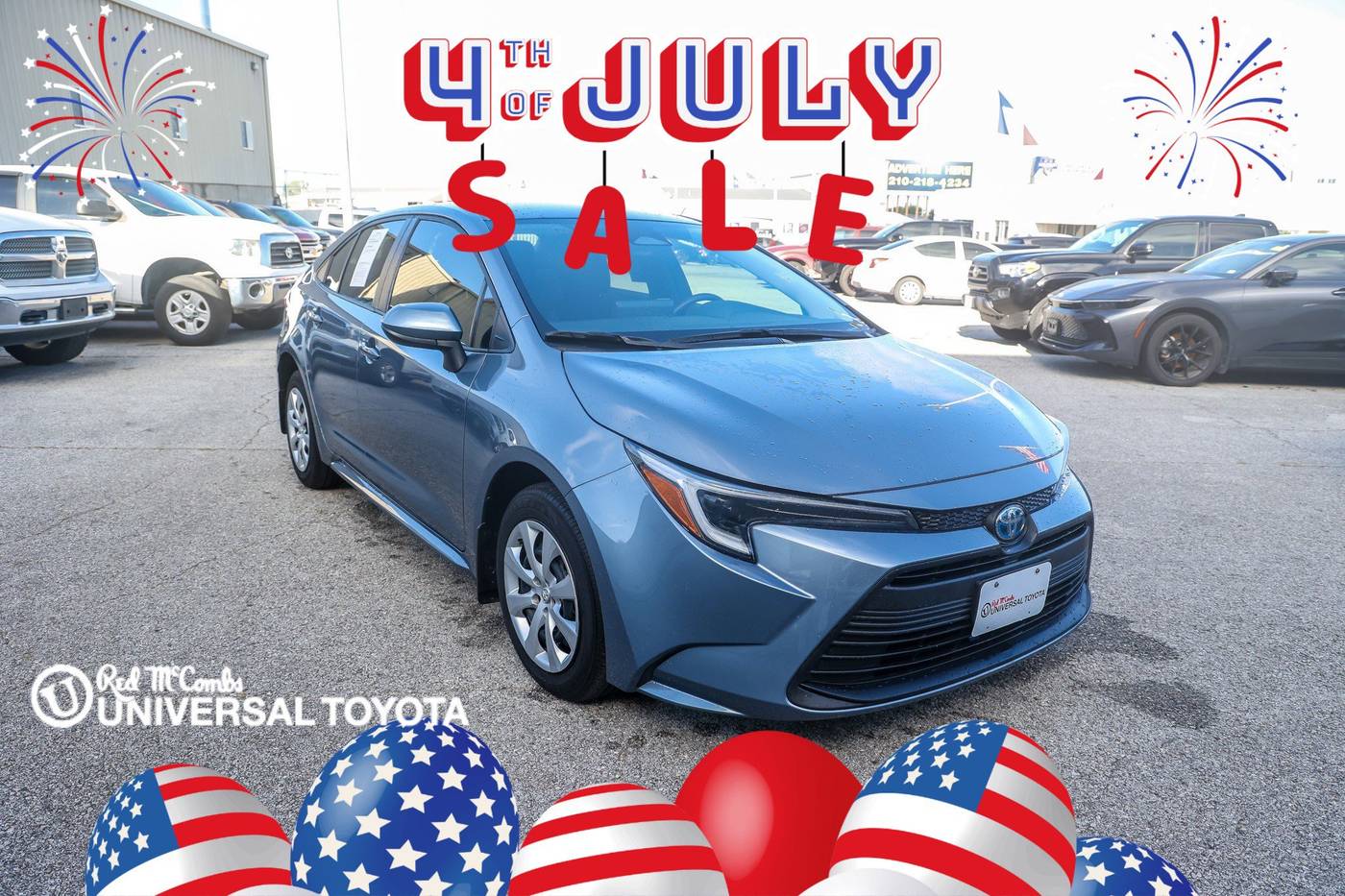 2025 Toyota Corolla Hybrid LE — Sedan — 4,690 mi — San Antonio, TX