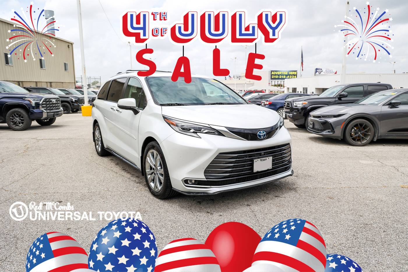 2022 Toyota Sienna Platinum — Minivan — 62,612 mi — San Antonio, TX
