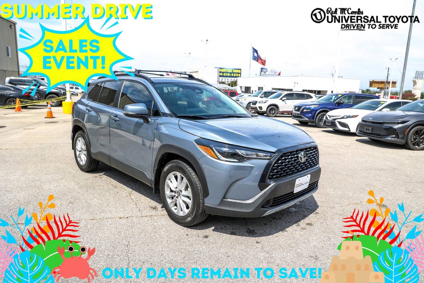 2023 Toyota Corolla Cross LE — SUV — 23,412 mi — San Antonio, TX