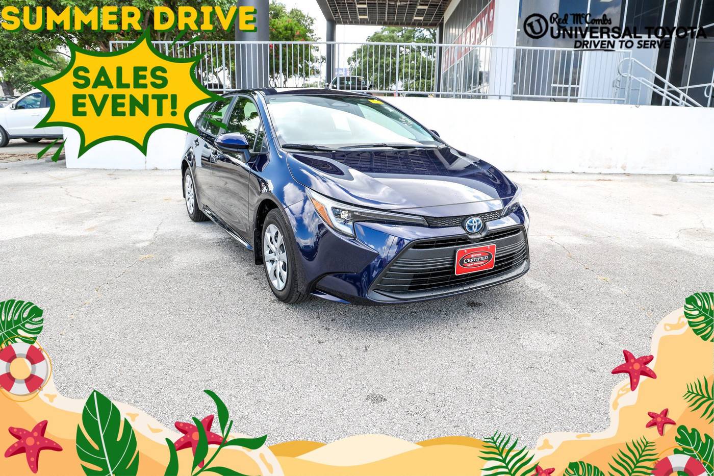2025 Toyota Corolla Hybrid LE — Sedan — 1,559 mi — San Antonio, TX