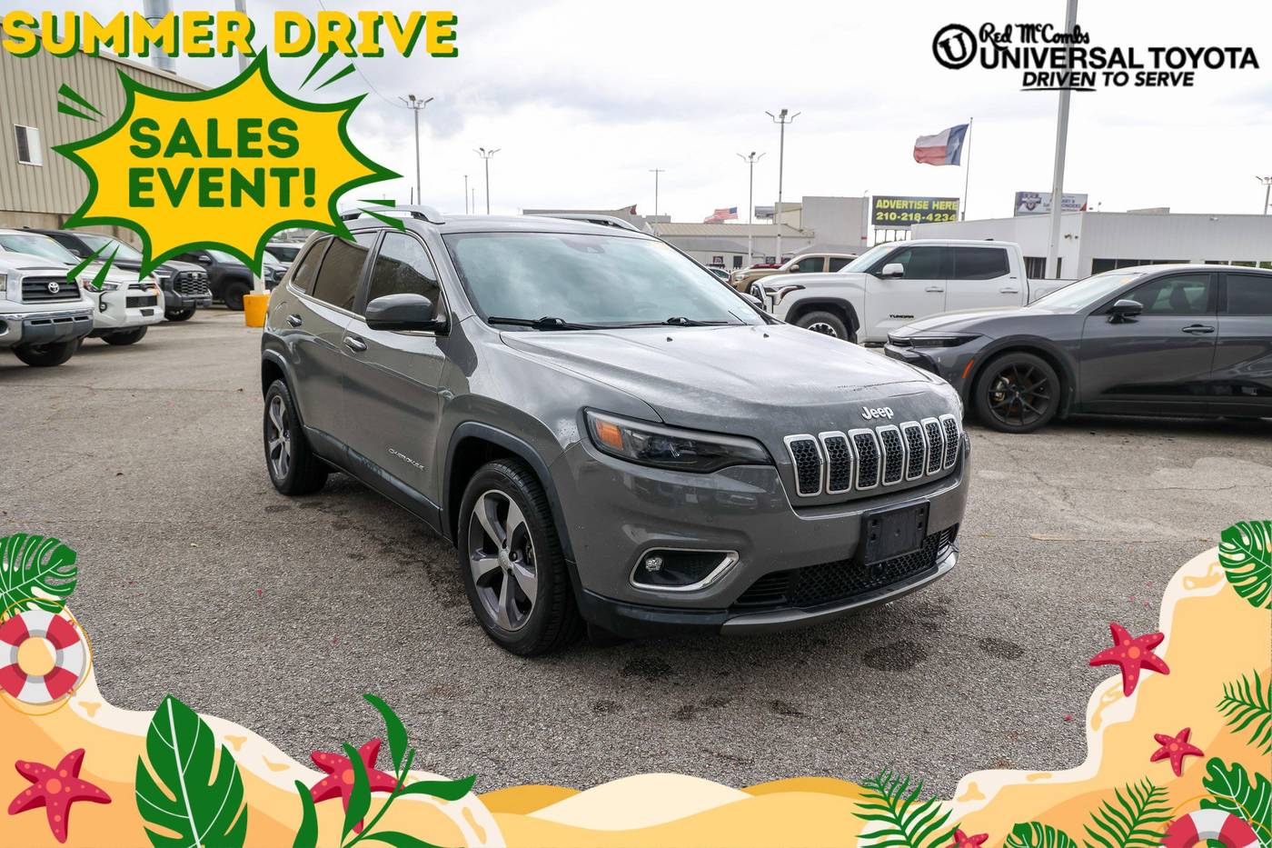 2019 Jeep Cherokee Limited — SUV — 44,304 mi — San Antonio, TX