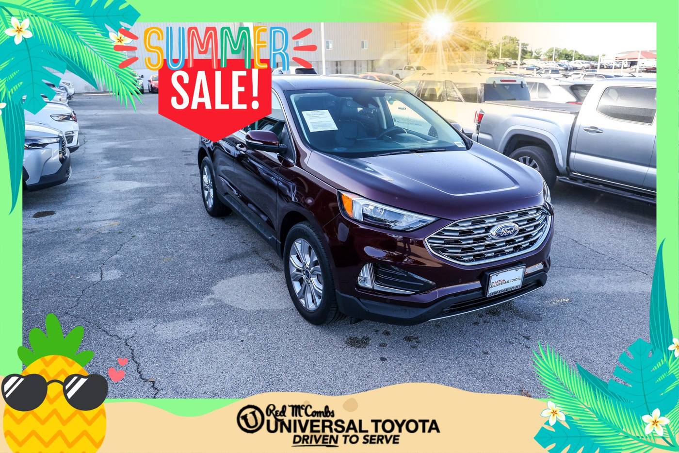 2022 Ford Edge Titanium — SUV — 25,755 mi — San Antonio, TX