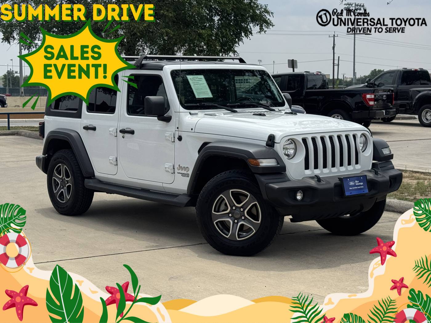 2020 Jeep Wrangler Sport S — SUV — 44,689 mi — San Antonio, TX