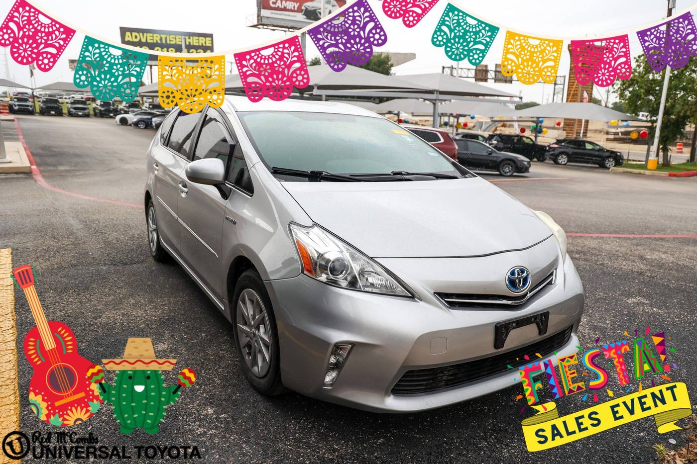 2013 Toyota Prius v Two — Wagon — 101,222 mi — San Antonio, TX