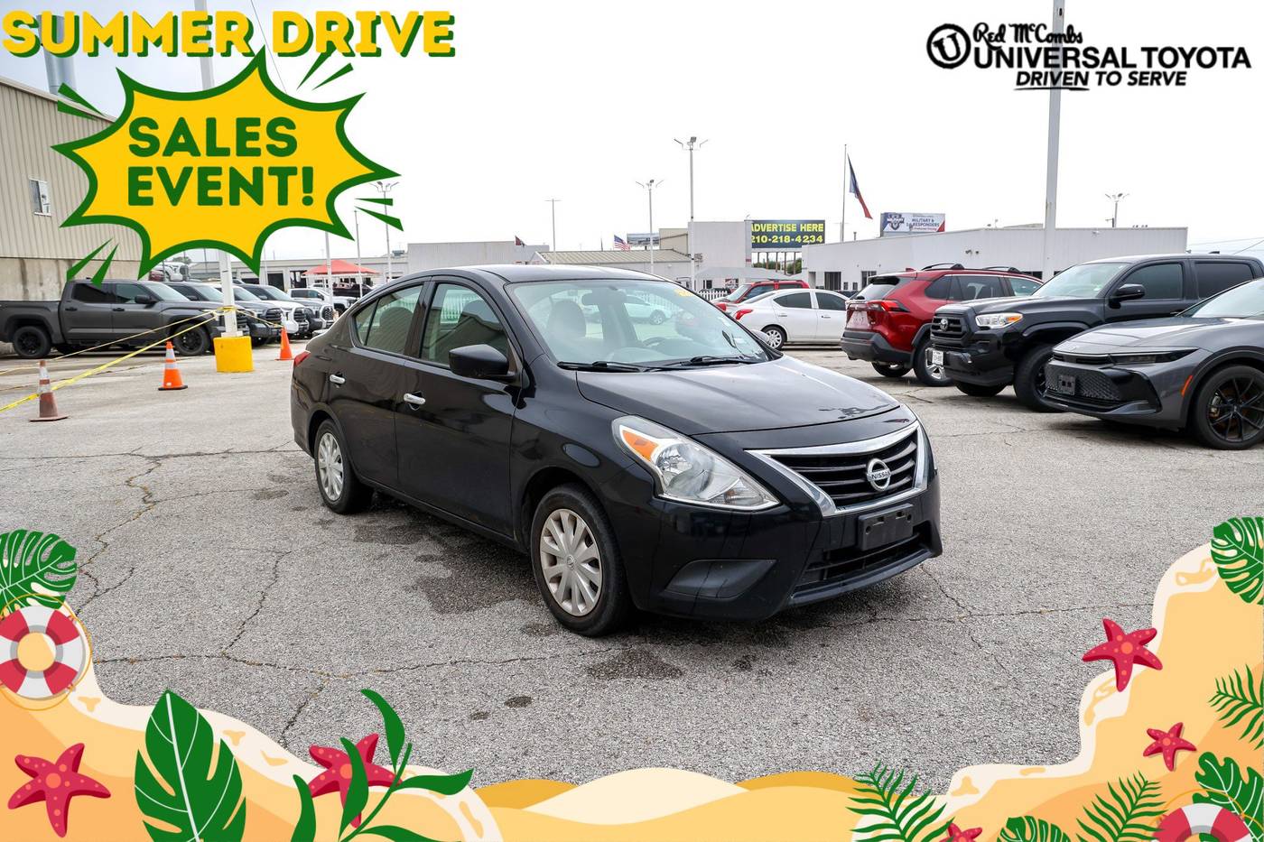 2019 Nissan Versa SV — Sedan — 78,662 mi — San Antonio, TX