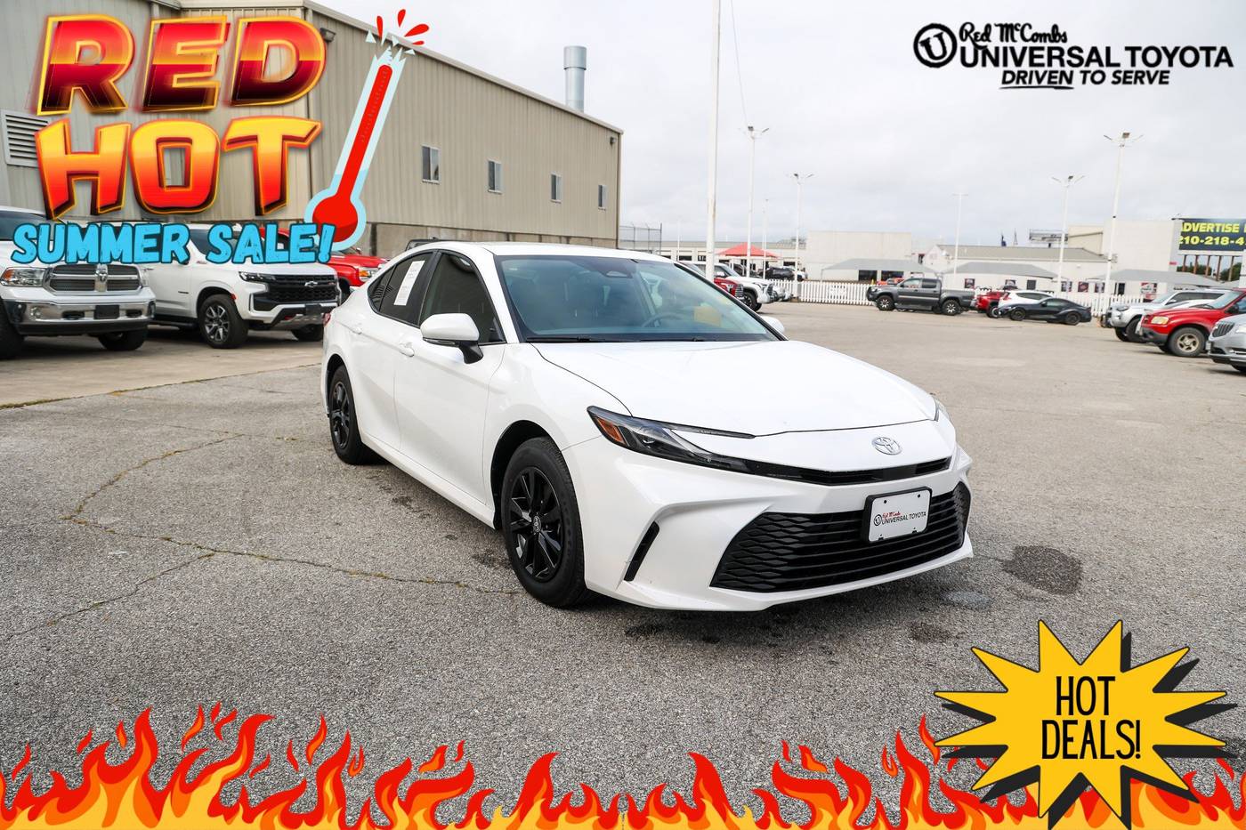 2025 Toyota Camry LE — Sedan — 10,466 mi — San Antonio, TX