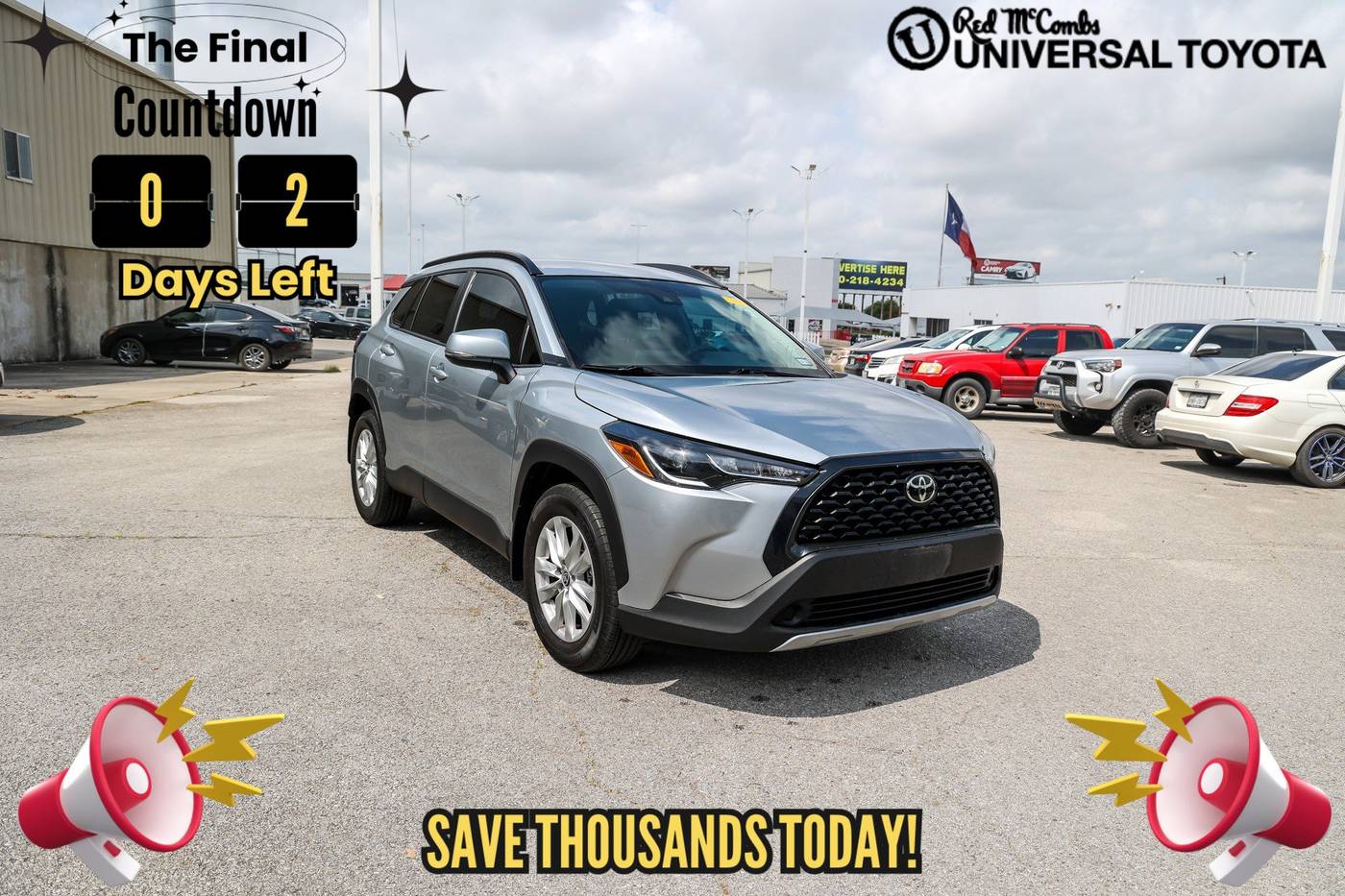 2022 Toyota Corolla Cross LE — SUV — 27,470 mi — San Antonio, TX