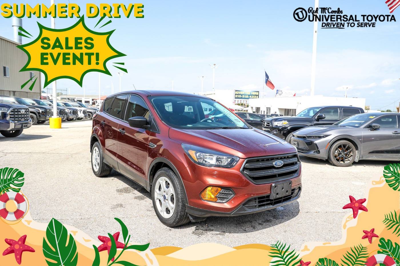 2018 Ford Escape S — SUV — 62,974 mi — San Antonio, TX