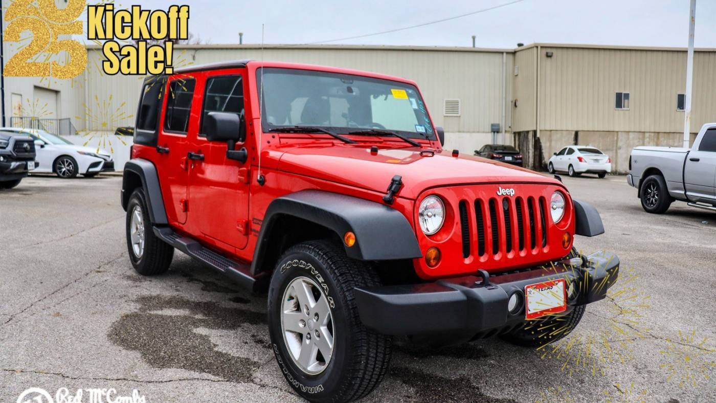 2013 Jeep Wrangler Sport — SUV — 27,937 mi — San Antonio, TX
