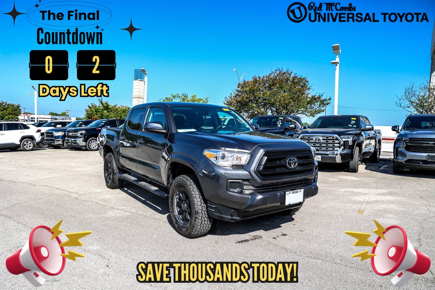2023 Toyota Tacoma SR — Pickup Truck — 13,498 mi — San Antonio, TX