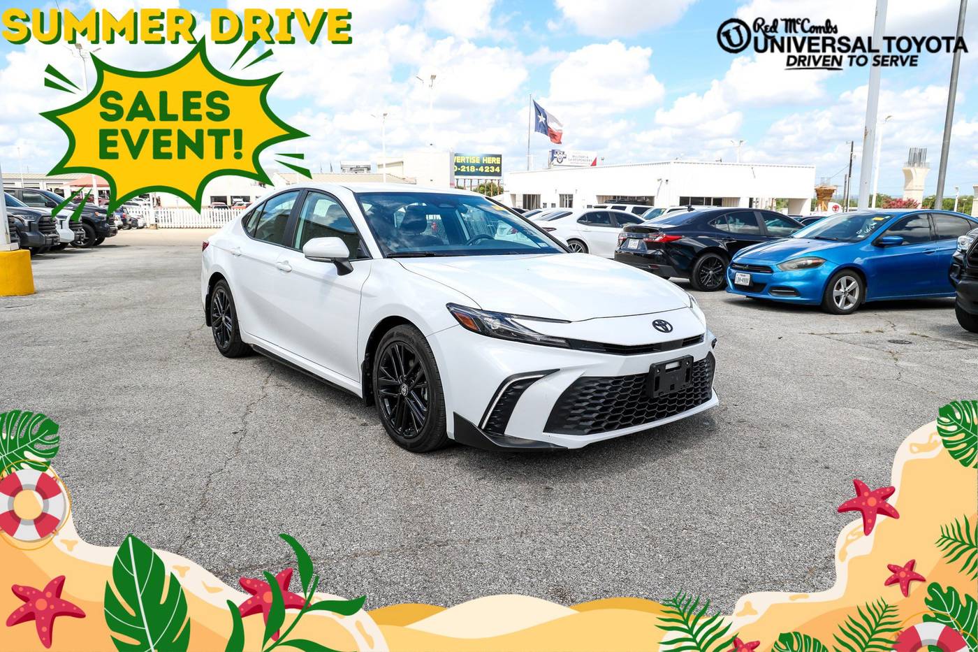 2025 Toyota Camry SE — Sedan — 9,851 mi — San Antonio, TX