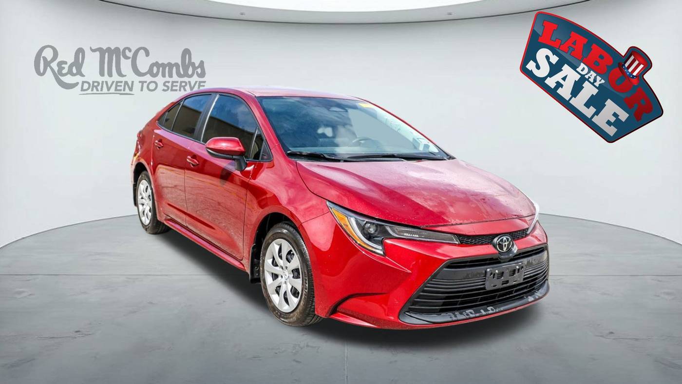 2025 Toyota Corolla LE — Sedan — 9,517 mi — San Antonio, TX