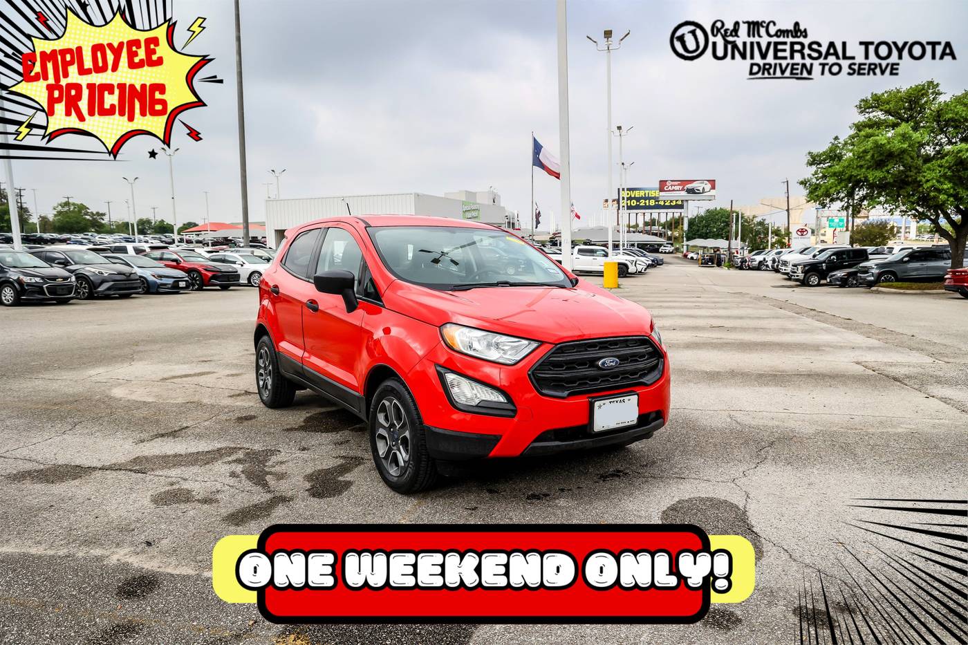 2018 Ford EcoSport S — SUV — 66,186 mi — San Antonio, TX