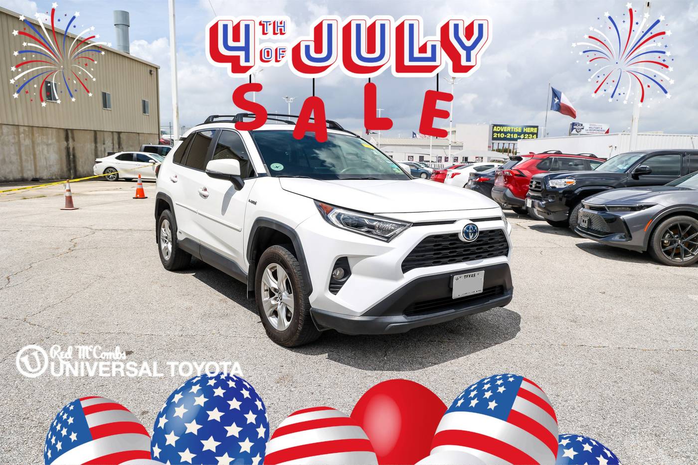 2020 Toyota RAV4 Hybrid XLE — SUV — 70,658 mi — San Antonio, TX