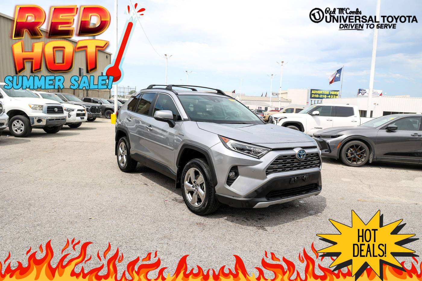 2021 Toyota RAV4 Hybrid Limited — SUV — 57,141 mi — San Antonio, TX
